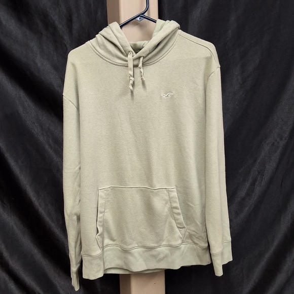 Hollister Green Crew Neck Sweater Soft Comfortable Stylish - Picture 12 of 13